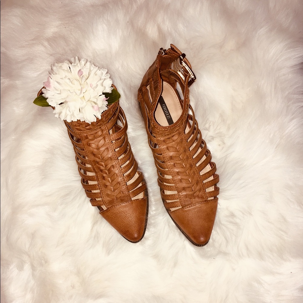 SOLD Forever 21 Pointed Toe Sandals